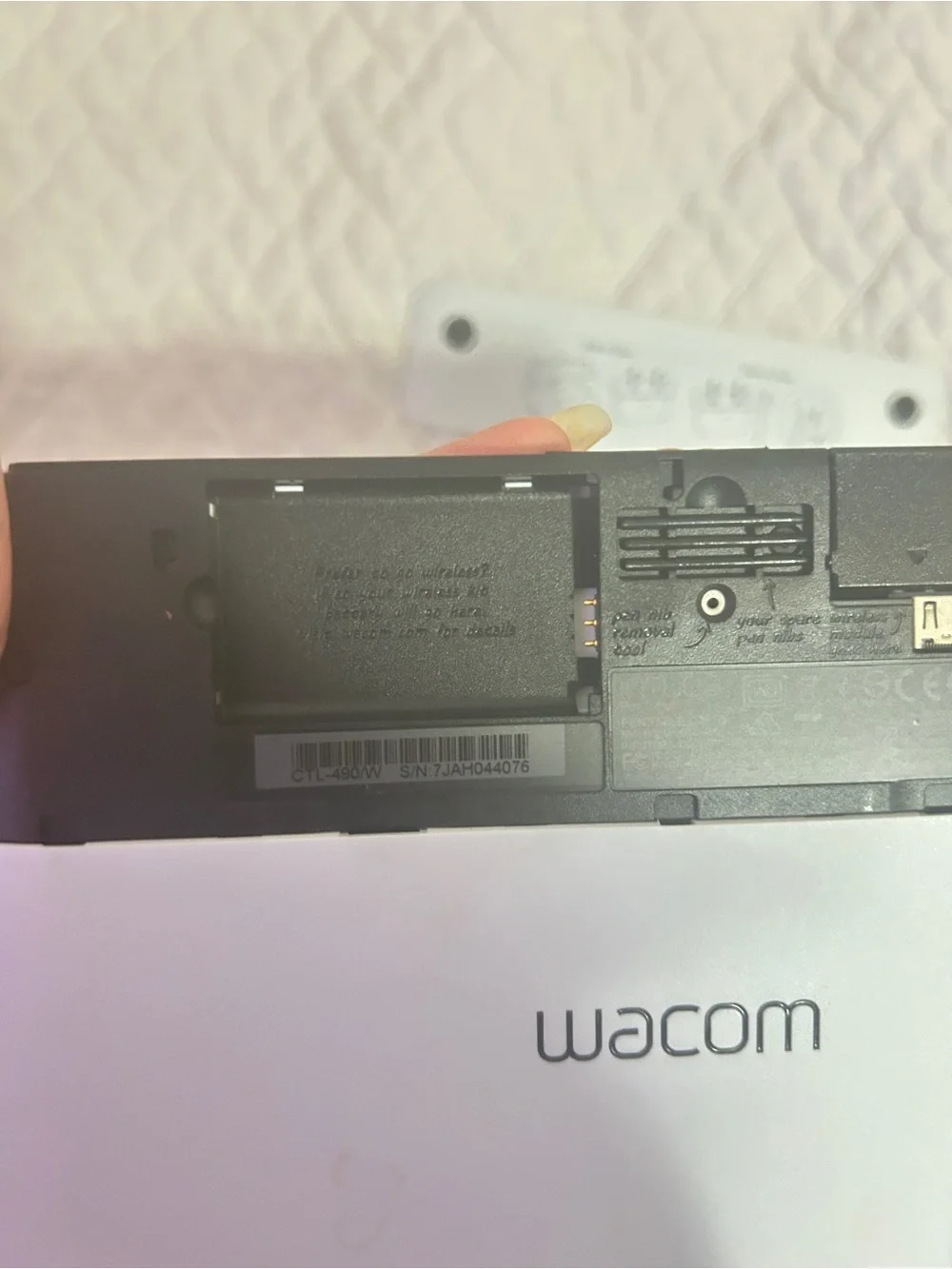 Wacom White Tablet with Stylus for Computer animation